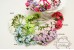 Silk artificial flowers & pip berry on WIRE, Small - Pack of 12
